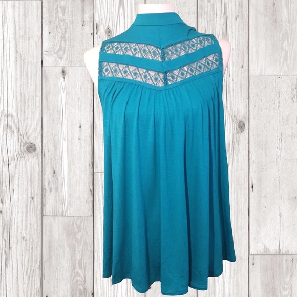 Apt. 9 Tops - 🆕 NWT - Sleeveless Turquoise top🐬